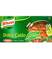Broth with olive oil Knorr