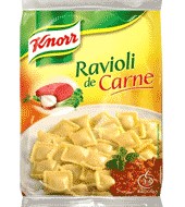 Ravioli de carne Knorr