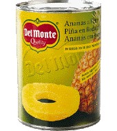 Sliced pineapple in juice Del Monte