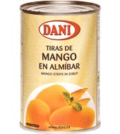 Geschnitten Mango in Sirup Dani