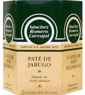 Paté de jabugo Sánchez Romero Carvajal