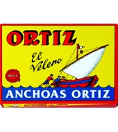 Anxoves del Cantàbric en oli d'oliva 'El Velero' Ortiz