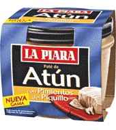 Paté de Atún con pimientos del piquillo La Piara