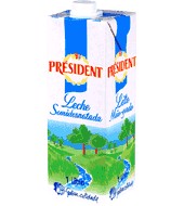 leite semi-desnatado President