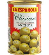Aceitunas rellenas de anchoa La Española