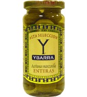 Aceitunas verdes manzanilla con hueso Ybarra