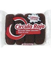 Bizcochos de chocolate relleno de crema 'Círculo Rojo' Bimbo