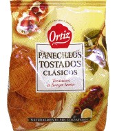 Panecillos tostados clásicos Ortiz