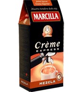 Crema Café moído mestura Express Marcilla