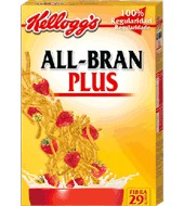 Plus cereais Kellogg fibra All-Bran da