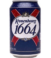 Cerveza francesa rubia Kronenbourg
