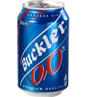 0% alcohol-free beer Buckler