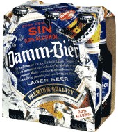 Bier Beer Without Alcohol Damm Damm Bier 0.0%
