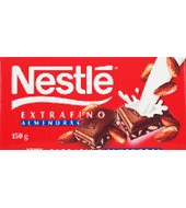Extra fino chocolate ao leite e améndoas Nestlé