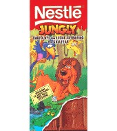 Chocolate Jungly con galletas Nestlé