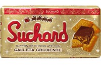 Turrón de chocolate con galleta Suchard