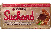 Turrón de chocolate crujiente con avellanas Suchard