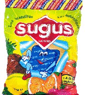 Soft candy fruit flavored Sugus