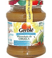 Sugar-free plum jam Gerblé