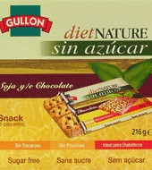 Galletas de soja y chocolate Diet Nature de Gullón