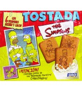 The Simpsons Siro Cracker toast