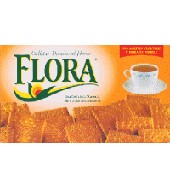 Biscuit Tostadas Flora-Ofen geröstet