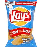 Chips flavored vinaigrette