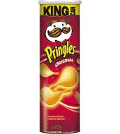Aperitiu fregit sabor Original Pringles tub de 195 g