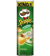 Cocktail and Fried Onion flavored Pringles tube Sourcream 1