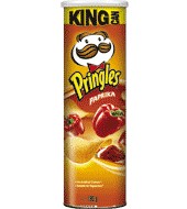 Aperitiu fregit gust Paprika Pringles tub de 195 g