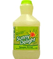 Refresco estilo Lemon xeado con sabor a lemón  Sunny Deligh