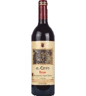 Red wine D.O.C. El Coto Rioja Crianza